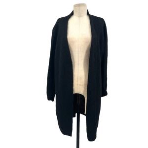 COS Black Open-Front Cardigan